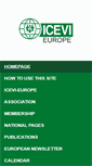 Mobile Screenshot of icevi-europe.org
